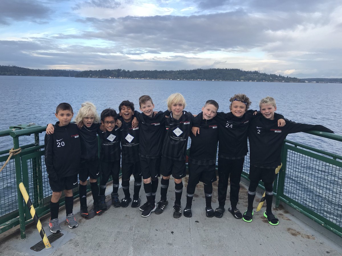 CrossfireSelect's tweet photo. Early morning ferry ride to Bainbridge and a 3-1 win for Crossfire Select B09 Red, led by Coach Gentry! Great job, team!
.
.
#soccer #soccerseason #fallsoccer #soccerlife #bainbridge #redmond #youthsoccer #winning #soccerislife https://t.co/z3mmmIysUj
