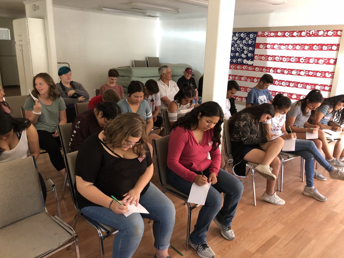 KatyKazi's tweet photo. #futureleaders #teambuilding @campwhittier #lompocvalley #youth #leadership #retreat @CandiceGrossi @CCEAeducation @LompocHigh @IsidroCarrasco5 @ac0sta5 @msinstagrahm bringing LUSD High Schools together! https://t.co/MVRIKXsIDZ