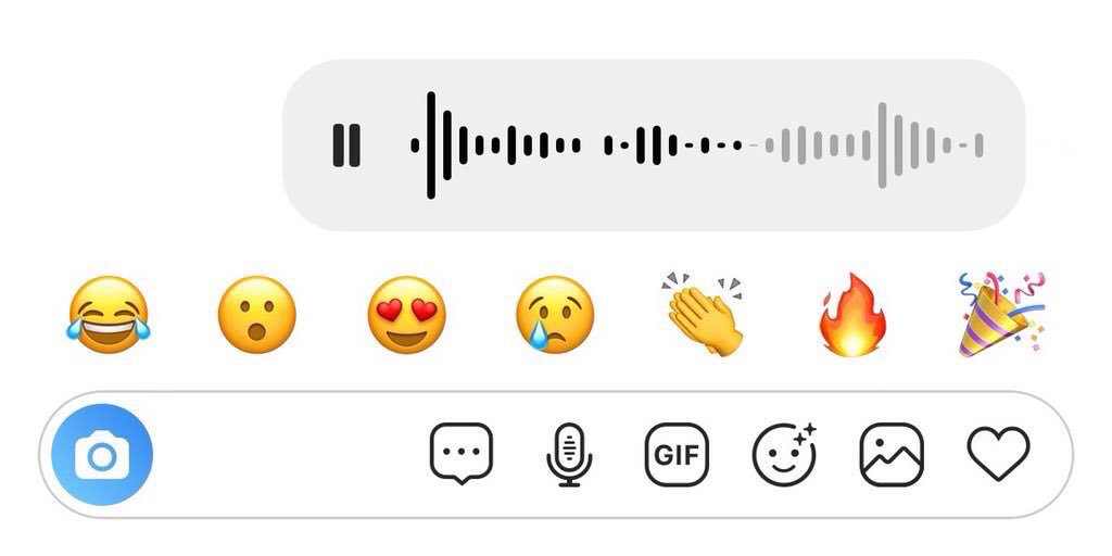 appwe's tweet photo. *****New Feature****

Here’s a new screenshot #instagram’s audio messaging feature coming soon

#Appwe https://t.co/5YLeDMm5w0