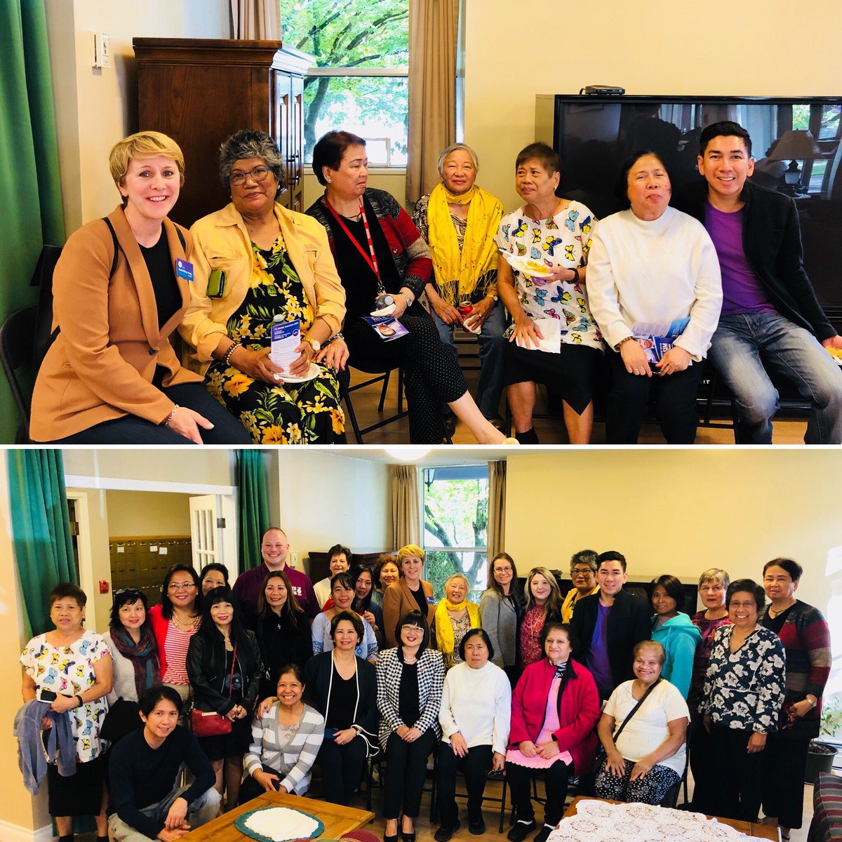 So proud to have <a href="/jojo_quimpo/">Jojo Quimpo</a> on <a href="/NPAVancouver/">NPA Vancouver</a> Council slate! Team had a great time meeting #seniors from Vancouver’s #Filipino community. <a href="/kensimformayor/">Ken Sim</a> &amp; NPA team want to see our diverse communities represented at council, school &amp; park boards. #vanelxn18 #VanElxn #VoteNPA