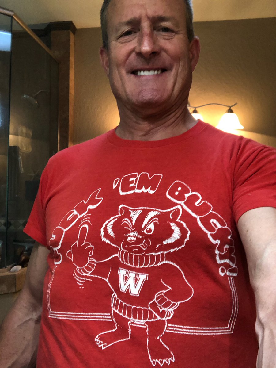 JimMcMahon's tweet photo. My good buddy Clay Brown sent me this after the @BYUfootball upset of Wisconsin today. I reminded him we did the same back in our day. #GoCougs #BYUvsWISC #byufootball https://t.co/Ge3hyZhhjV