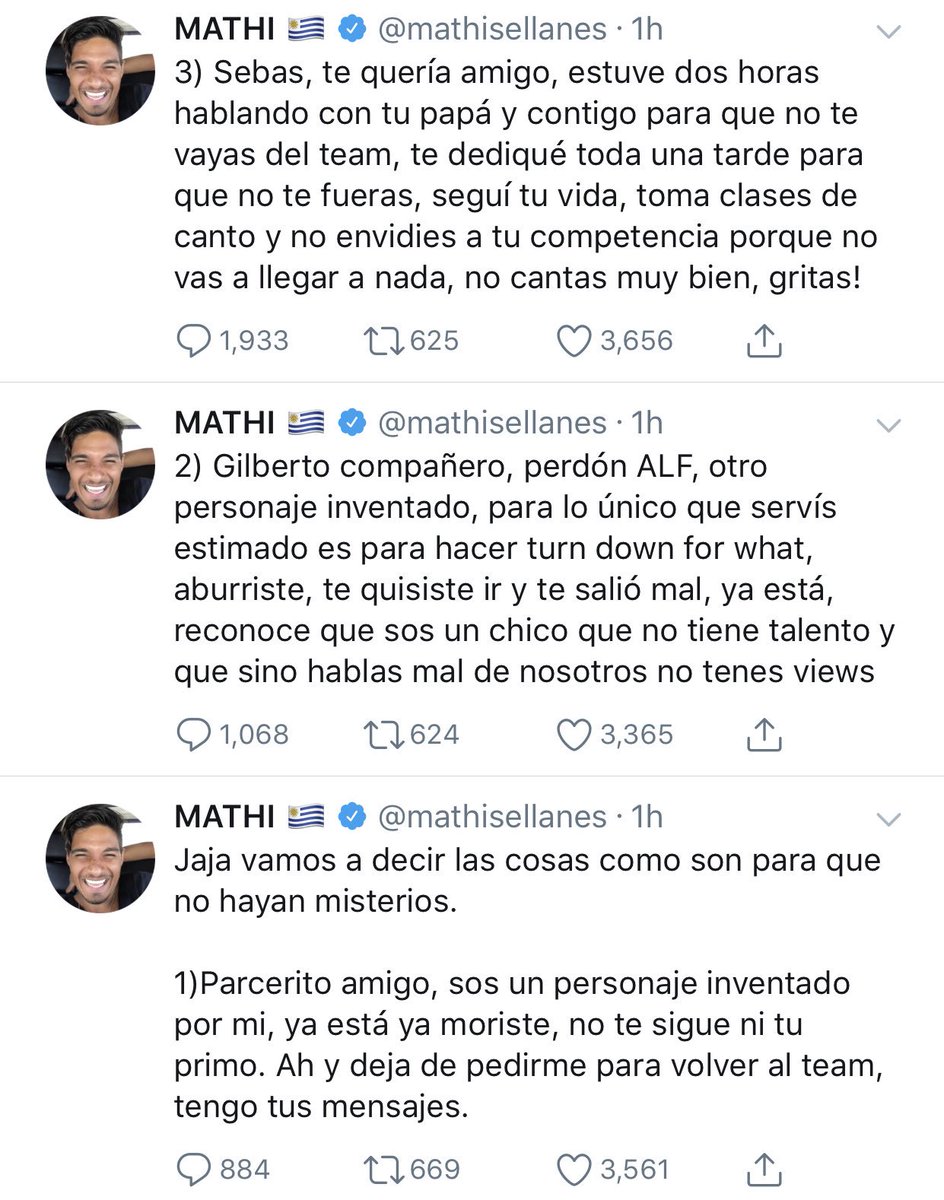 SoyBienMamon's tweet photo. Verga, este man es dlv, no sé porque son sus fans. https://t.co/znYzr9pi68