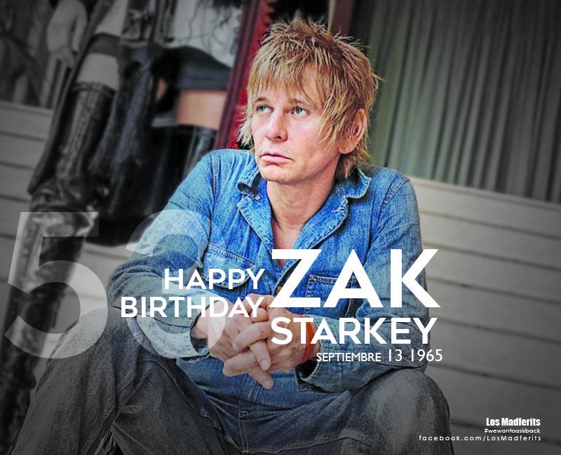 Happy birthday Zak Starkey.  