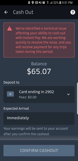 If @Uber dont get their shit together im gonna lose it. Havent been ae to cash out for over 24 hours<a class="tags" target="_blank" title="On Twitter" href="/?out=eyJ0eXAiOiJKV1QiLCJhbGciOiJIUzUxMiJ9.eyJpYXQiOjE3MjMyNjE3ODIsImlzcyI6InR3cG9ybnN0YXJzLmNvbSIsIm5iZiI6MTcyMzI2MTc4MiwiZXhwIjoxNzU0Nzk3NzgyLCJyZWRpcmVjdF91cmwiOiJodHRwczovL3R3aXR0ZXIuY29tL1ViZXIifQ.ewU30EgqIaTMCjbM-W2xjeVERYoaGnMnryOZDmOt9YYo7B4lYAD2RcN4_8V83z58ET1rLGfBtyLF-HWfdtulTA">@Uber</a><a href="/tag/mvsales"class="tags"><span>#mvsales</span></a>