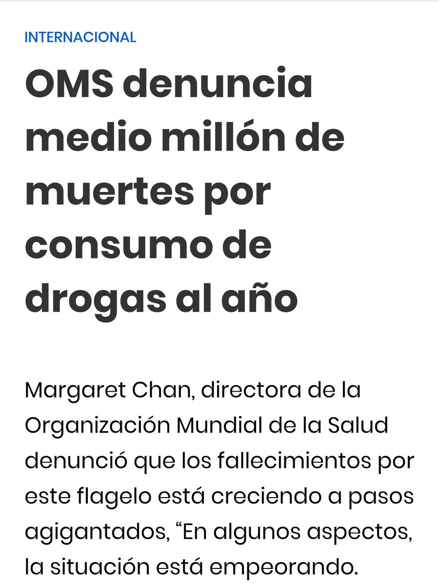 luismorales0621's tweet photo. @SAutonorte @RevistaSemana El consumo de drogas puede significar muchas cosas, menos que se algo "normal" https://t.co/XsWp7nrSBM