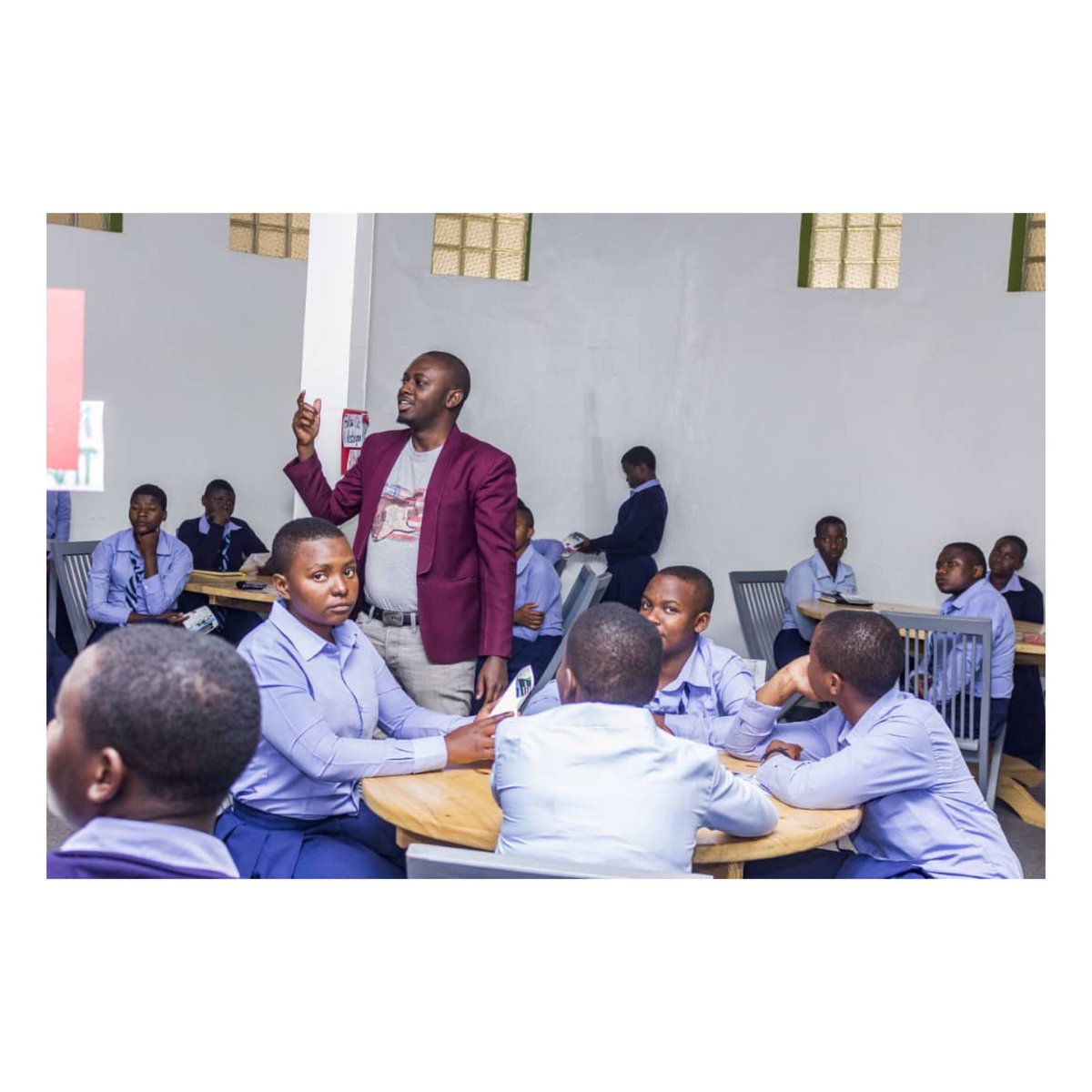bame_tz's tweet photo. Students from UWATA Sec (Mbeya) visited @uoi_tz to learn what BAME program is all about and how it operates! It was so nice seeing them excited about joining the program! https://t.co/ssfCBLz6Qk