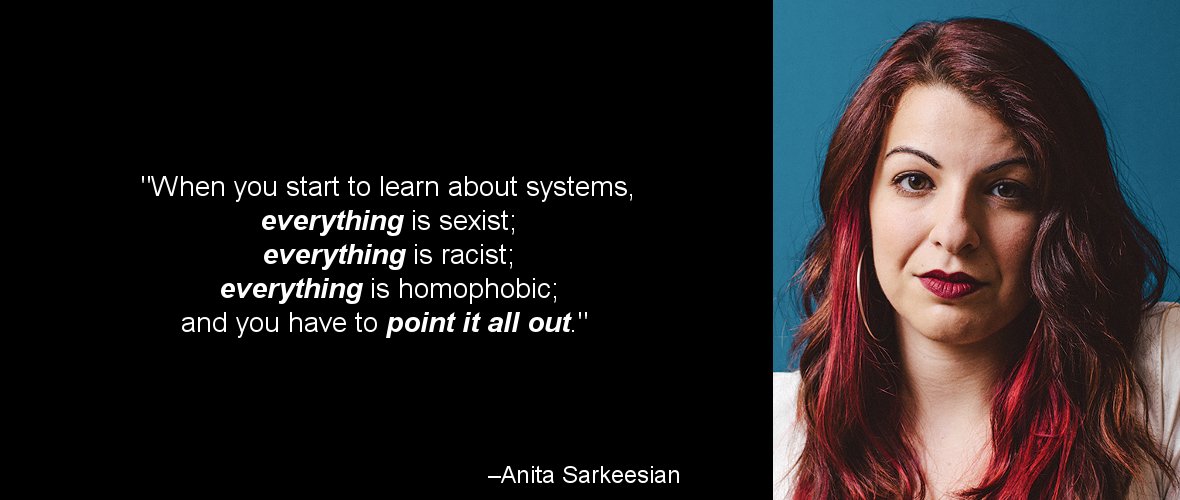 This is also why they are moral authoritarians and tyrants. They are always moral busybodies because, through their lens, EVERYTHING is oppression. Here's Anita Sarkeesian, after she drank the Kool Aid; and C. S. Lewis about Moral Busybodies.