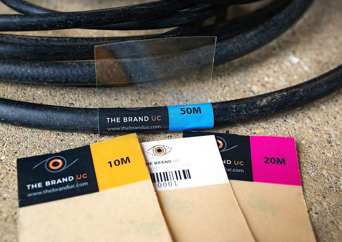 TheBrandUC's tweet photo. At The Brand UC we can help with all your labelling needs just get in touch and we will be happy to help
#branding #lighting #audio #rentals #labels #cables #barcode #visualidentity #marketing #advertising https://t.co/YGgYFDT1Ib