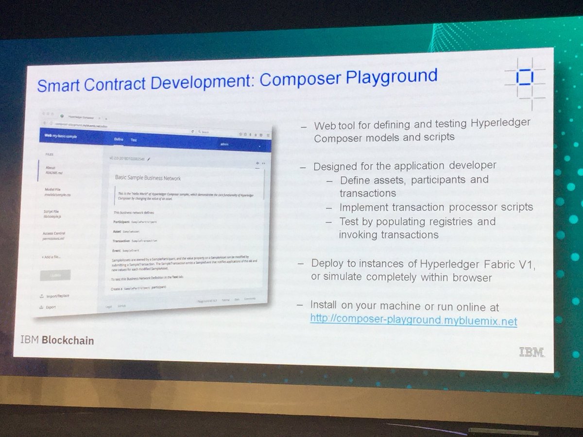 FINTECHTours's tweet image. How to develop a smart contract on the #blockchain? @Hyperledger #smartcontract Prototyping with #HyperLedgerComposer #fintechAD