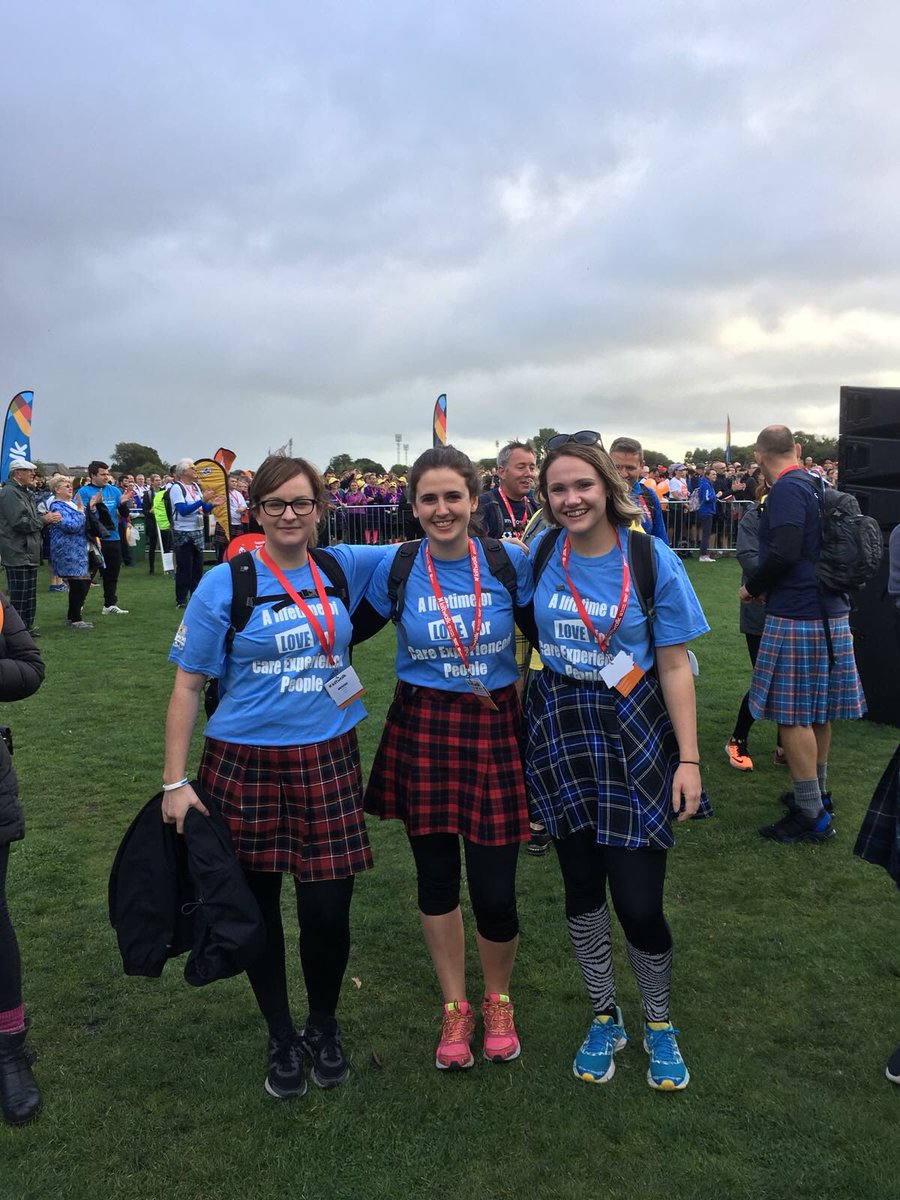 Here we go #walkingwithlove #KiltwalkEdinburgh