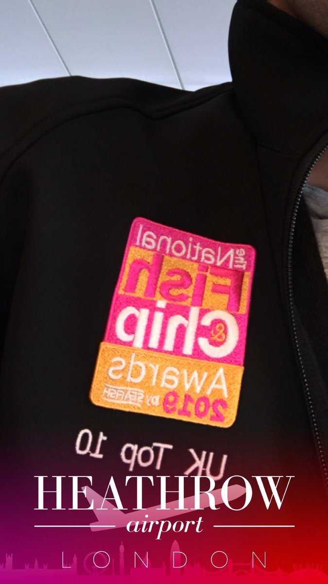 lowstraditional's tweet image. Checked in, merch on, ready to go!
#fishandchips #fishandchipawards #top10