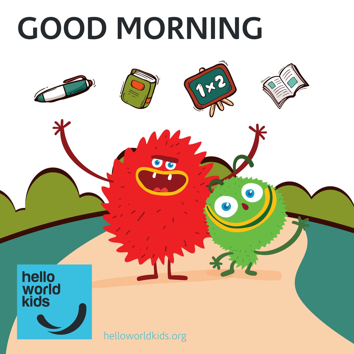 HelloWorldKids's tweet photo. صباح الخير 
 Good Morning
 #Morning #NewDay #Sunday #Schools #Kids #HelloWorldKids https://t.co/7ImxwIJUoJ