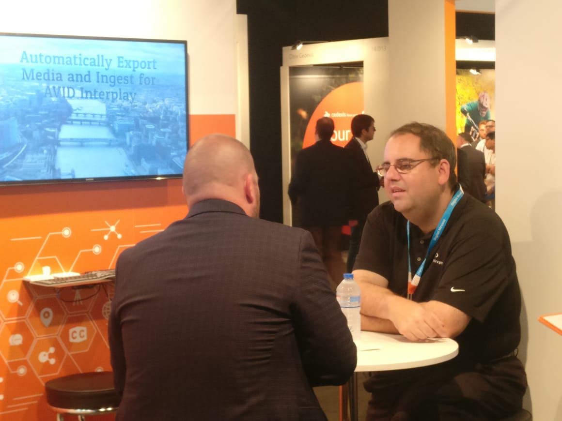 Digital_Nirvana's tweet photo. Here is a glimpse of #DigitalNirvana, exhibiting @IBCShow 2018.
#IBC #Amsterdam #IBC2018 #Metadator #Subtitling https://t.co/NrCxhrtHWx