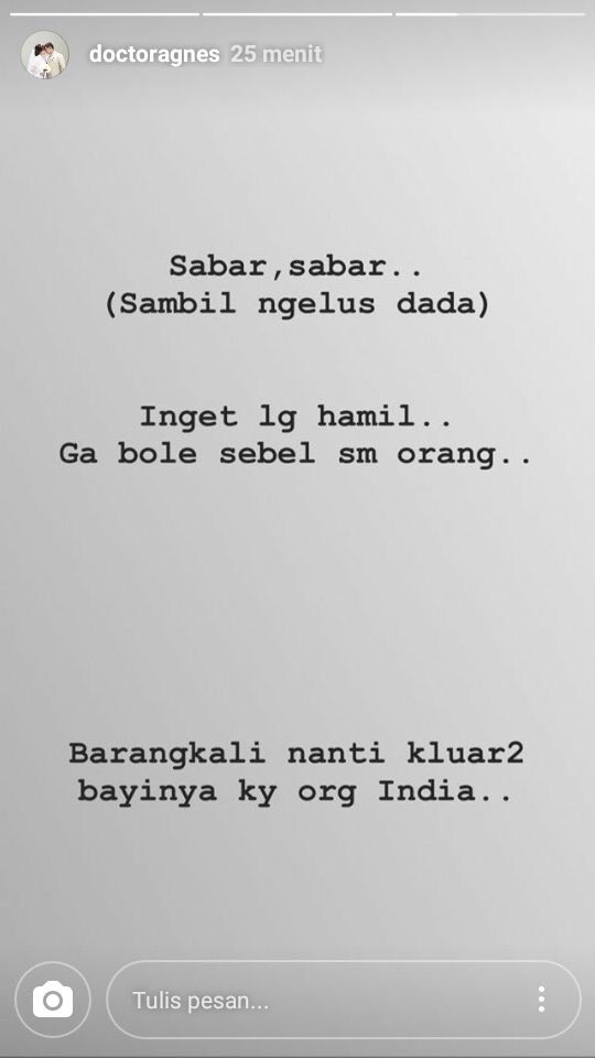 Unggahan istri Marcus Gideon