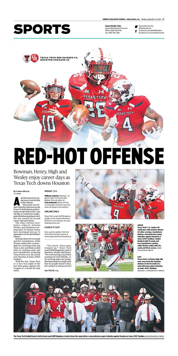 Texas Tech Online High School >> Carlos Silva Jr On Twitter Texas Tech S Offense Was Red Texas Tech Online High School >> Carlos Silva Jr On Twitter Texas Tech S Offense Was Red