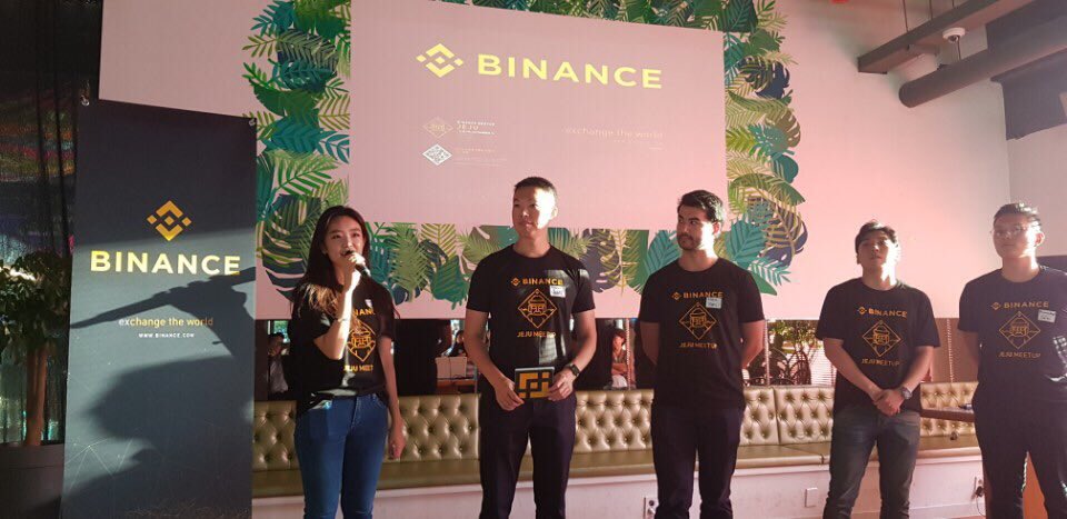 Teddy_Lin's tweet photo. An amazing first Korean #BinanceGlobalMeetup in Jeju! Thanks to the great work of @arimjeon, and Angels Jun and Glen! https://t.co/FB0PSZ7dXv