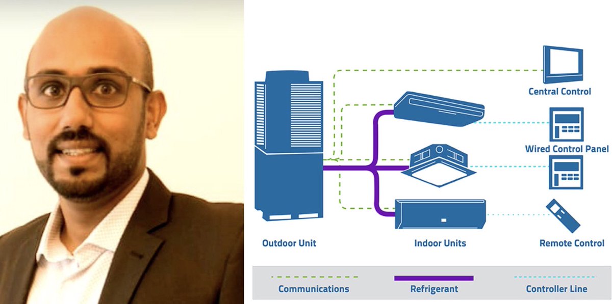 Bibin Thomas, as guest speaker at our #VRF #Workshop on 19 September 2018 at Le Meridien Airport, will share key aspects on #best #practices for #VRF #installation. If you have not already done so, register now at eurovent.me