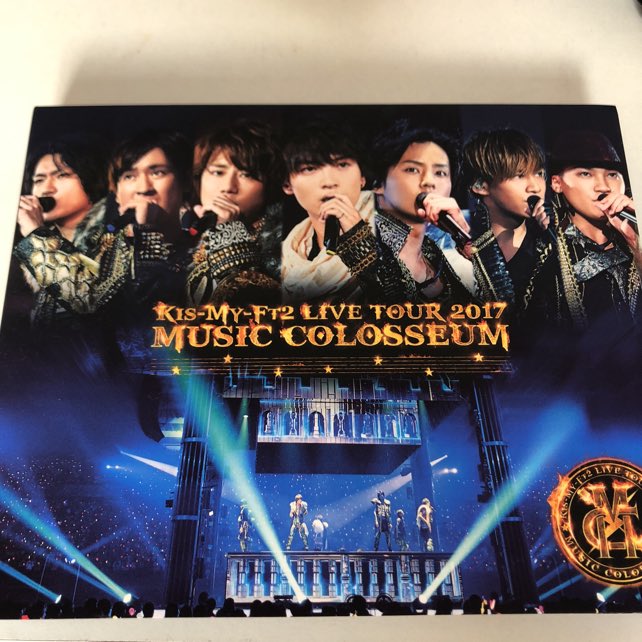 Rynom_'s tweet photo. Kis-My-Ft2 LIVE MUSIC COLOSSEUM Blu-ray(￥4,500)がフリマアプリ ラクマで販売中♪ #rakuma #ラクマ https://t.co/imxVH8KF5Q https://t.co/zCFCCdWGWb