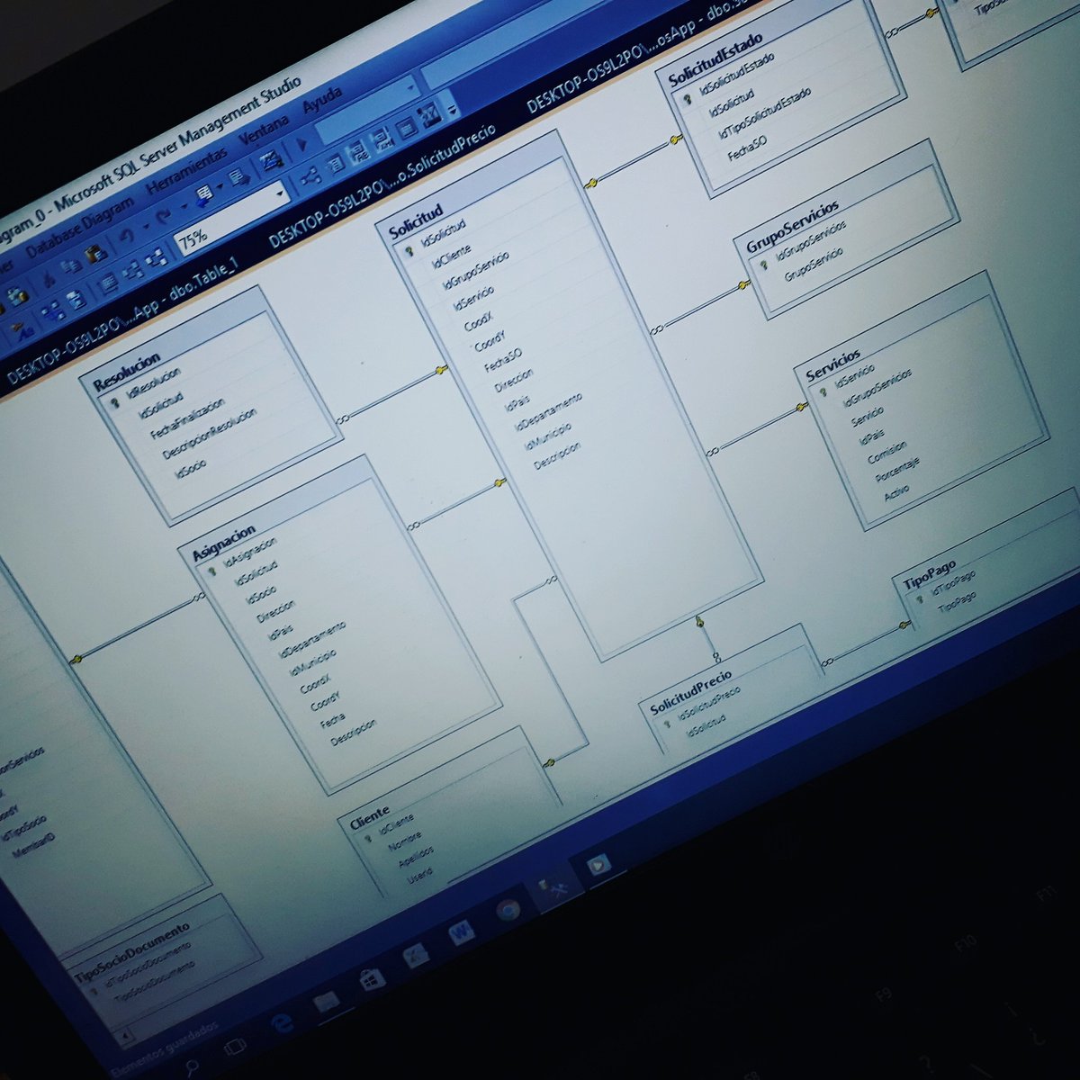 wowoscar09's tweet image. Tiempo de proyecto #SQLServer2012 #Cshar #Proyecto #App