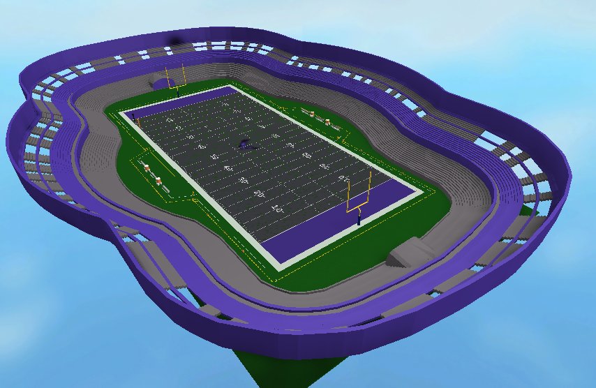 Kingcobra On Twitter Working On The Roblox Ofl Stadium For The Easton Eagles - ofl roblox