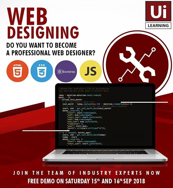 Free Demo 🙋‍♂️🙋‍♂️ Internship based Web Designing Training Starting 🚀🚀 from Saturday 15th and 16th Sep By Industry Experienced Web Designer 🙂🙂
uilearning.com/Short-Courses-…
Cell : 03342083922
#html #css #javascript #bootstrap #freeinternship #uilearning