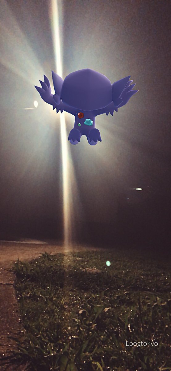 Lpogtokyo's tweet image. ヤミラミ捕まえたせいか、その日に悪夢を見て夜中に目が覚めるという。笑
皆さんも気をつけてください😭😭
まあそういうポケモンじゃないですけどね

#PokemonGOARplus #ヤミラミ
#ARPlus #ポケモンGO 
#ポケモンAR写真 #PokemonGO