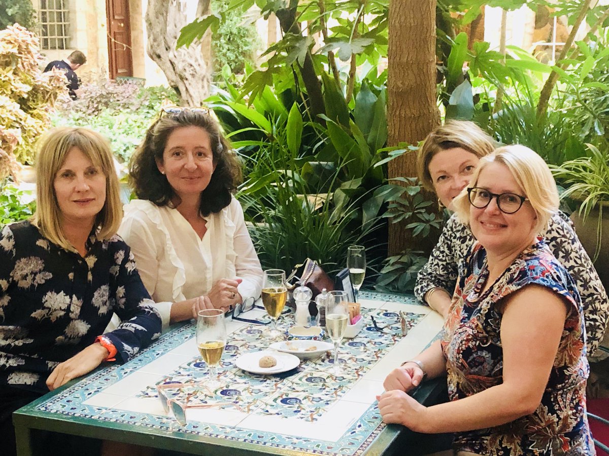 Saying goodbye to our great Sweedish colleague after four years in Jerusalem and Palestine- we will miss you Ann-Sofie!        @AmcolHotel  @SwedeninJERU @amppeheikkinen @DKRepPAL @NorwayPalestine  #Nordiccooperation
