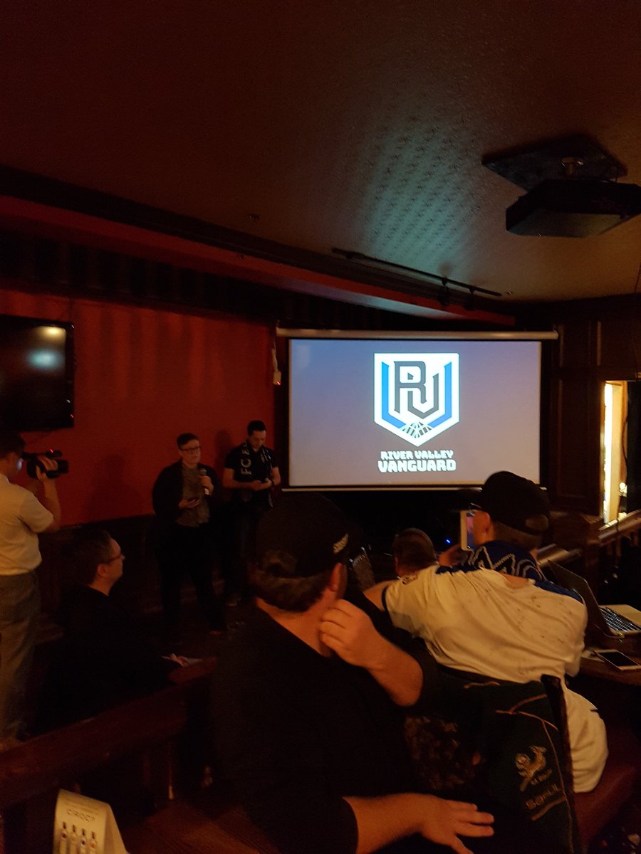 LAKUnamatata's tweet photo. Had a great time at the launch of the new @FCEdmontonNow supporters group River City Vanguard. Give us a follow @RVVanguard https://t.co/nQr8I9fmYm