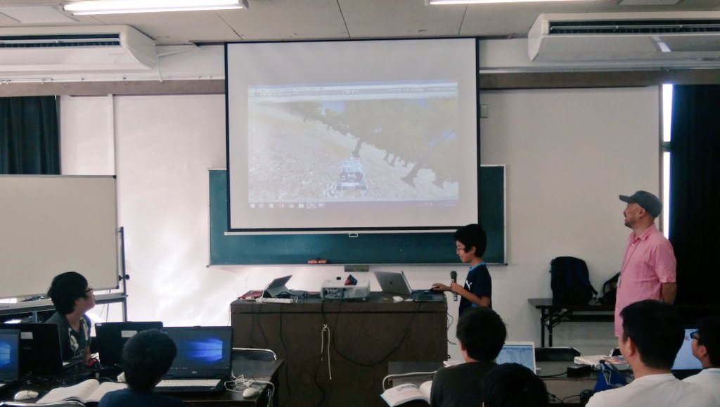 CoderDojoKonan_'s tweet image. #CoderDojo岡南 発表会始まりました！
#CoderDojo
