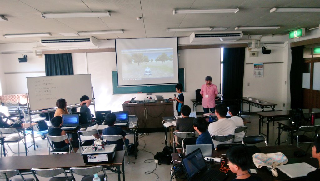 CoderDojoKonan_'s tweet image. #CoderDojo岡南 発表会始まりました！
#CoderDojo