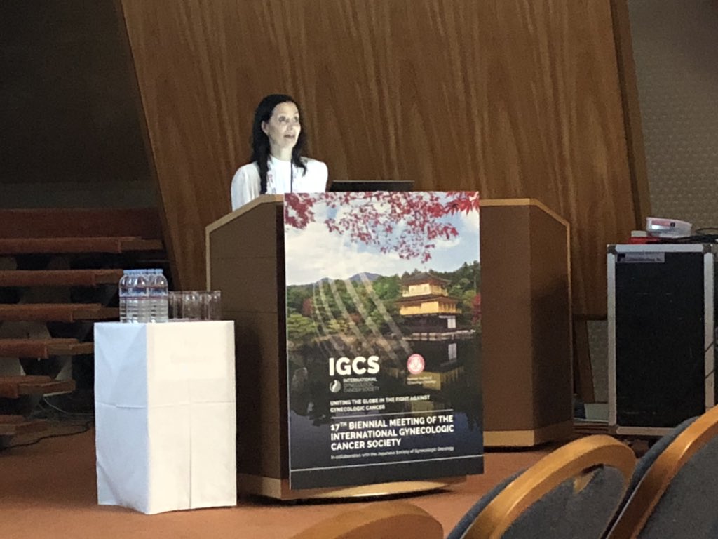kmschmeler's tweet photo. @MilaPontremoli presents our @MDAndersonNews prospective study results showing a pelvic fracture rate of 7.8% after radiotherapy for Gyn cancers #IGCS2018 @AnilSoodMD @AnnKloppMD https://t.co/VK7x924Vhx