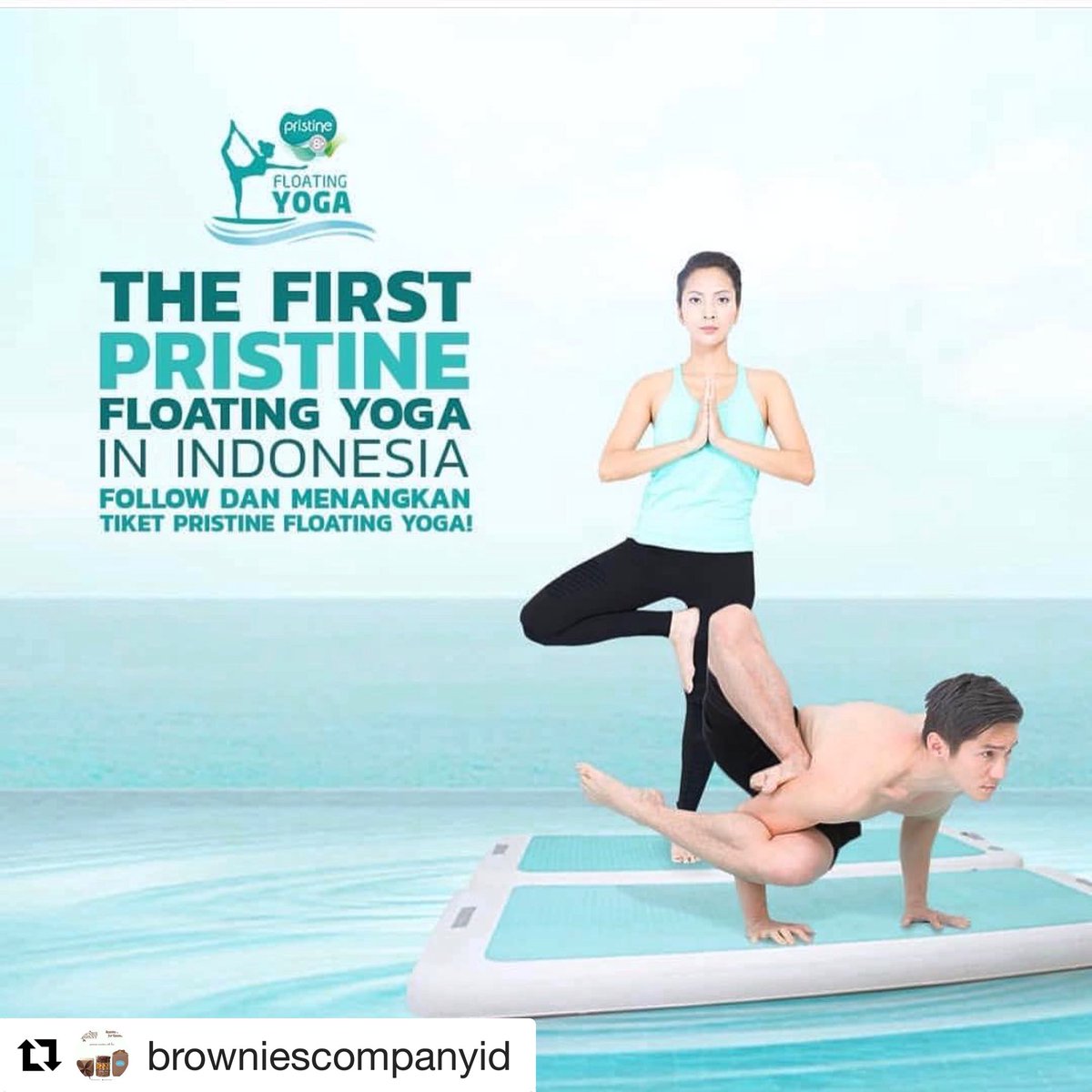 BUY 2 GET 1 Free

Kami masih ada di Bazar event “The First Floating #yoga in Indonesia.

Di Tangkas Sport Center Greenvile Kebon Jeruk.
.
Yuuuuuks segera datang 👍🏻
PROMO BELI 2 GRATIS 1 hanya berlaku hari ini saja di Tangkas sport center.

Jangan sampai kehabisan lho Sahabat 😉