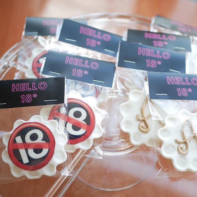 18 galletas personalizadas