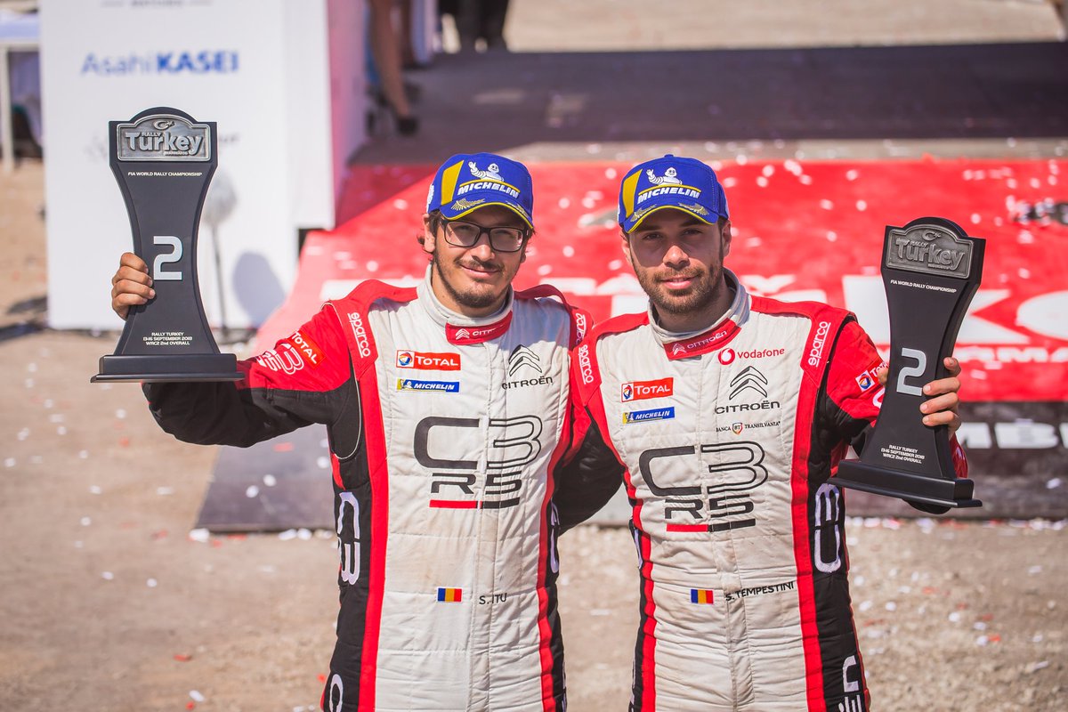 #RallyTurkey we finished 2nd in #WRC2 .
It was the toughest rally I ever raced. Thank you all for your support.
