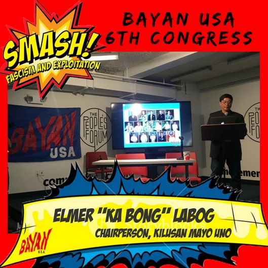 BAYAN_USA's tweet photo. #BAYANUSA #6Congress Day 1 was a success. Thanks to all who made it possible! Ready for Day 2! #BAYANUSA #6Congress #Fight4Liberation #SmashFascism #EndExploitation https://t.co/ZvePomlOzZ