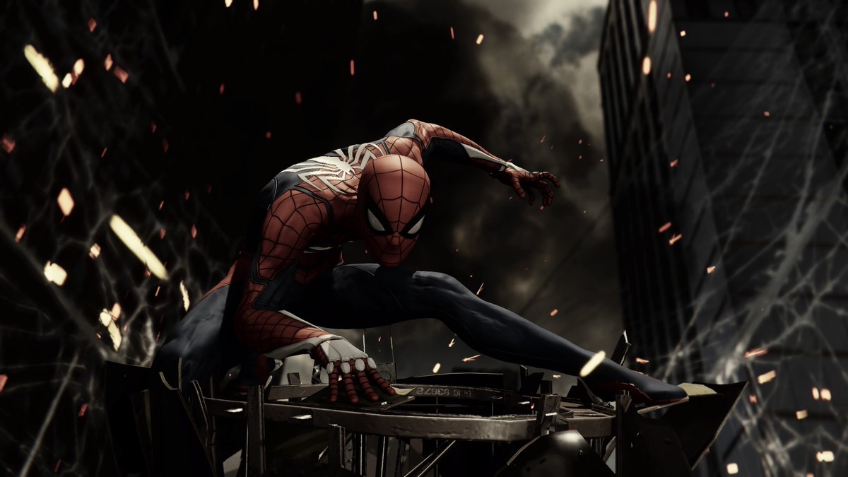 pew_shooter's tweet photo. What a Game. Amazing job! @insomniacgames #SpidermanPS4 https://t.co/855toU8cu4
