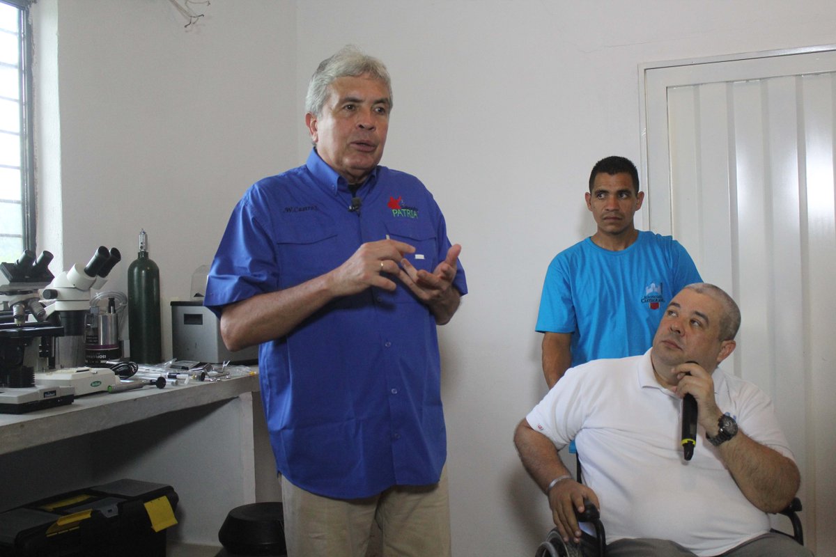 MinAgriculturaV's tweet photo. #CultivandoPatria | Ministro Wilmar Castro: Es un reto que asumimos nosotros desde el #MinPPAPT para formar especialistas en multiplicación genética en caprinos y ovinos https://t.co/VcNahgTtUr