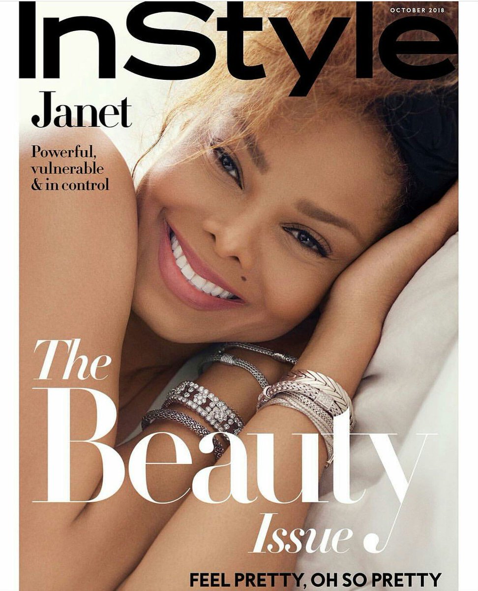 COVER 😎

La belle @JanetJackson  Jackson pour le numéro d'octobre 2018 du magazine  @InStyle 
 📷 @RobbieFimmano 

#instyle #beauty #ewazine #october #motivation #inspiration