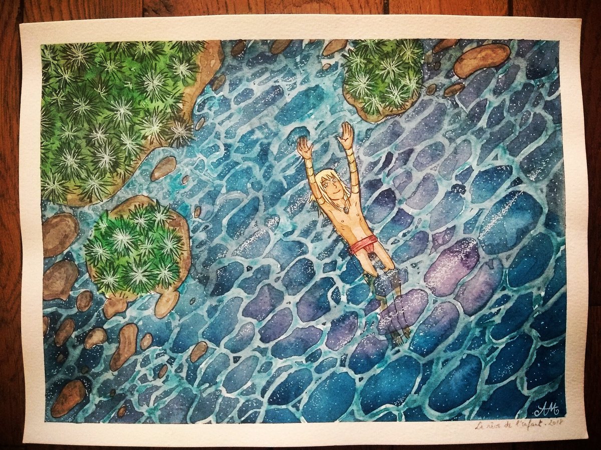 Heart_suki's tweet photo. This wip is done, I am si happy of how the drawing gum is helpful ! ๐ผ๏ธ๐จ๐
#art #artwork #drawing #drawinggum #watercolor #maskinggum #painting #egypt #papyrus #pharaoh #water #sea #nil #improvingmyself #fantasy #swimming #wip #sky #space #stars #reflection #magic #wipdone https://t.co/vAtNYL0j2A