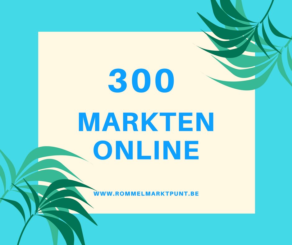 <a href="/Rommelmarktpunt/">Rommelmarktpunt</a> heeft reeds meer dan 300 markten online staan voor het jaar 2018! 
Neem zeker een kijkje op onze website voor een rommelmarkt bij jou in de buurt: rommelmarktpunt.be
Zelf organisator?
Plaats dan snel je rommelmarkt op onze website.
#Rommelmarkt