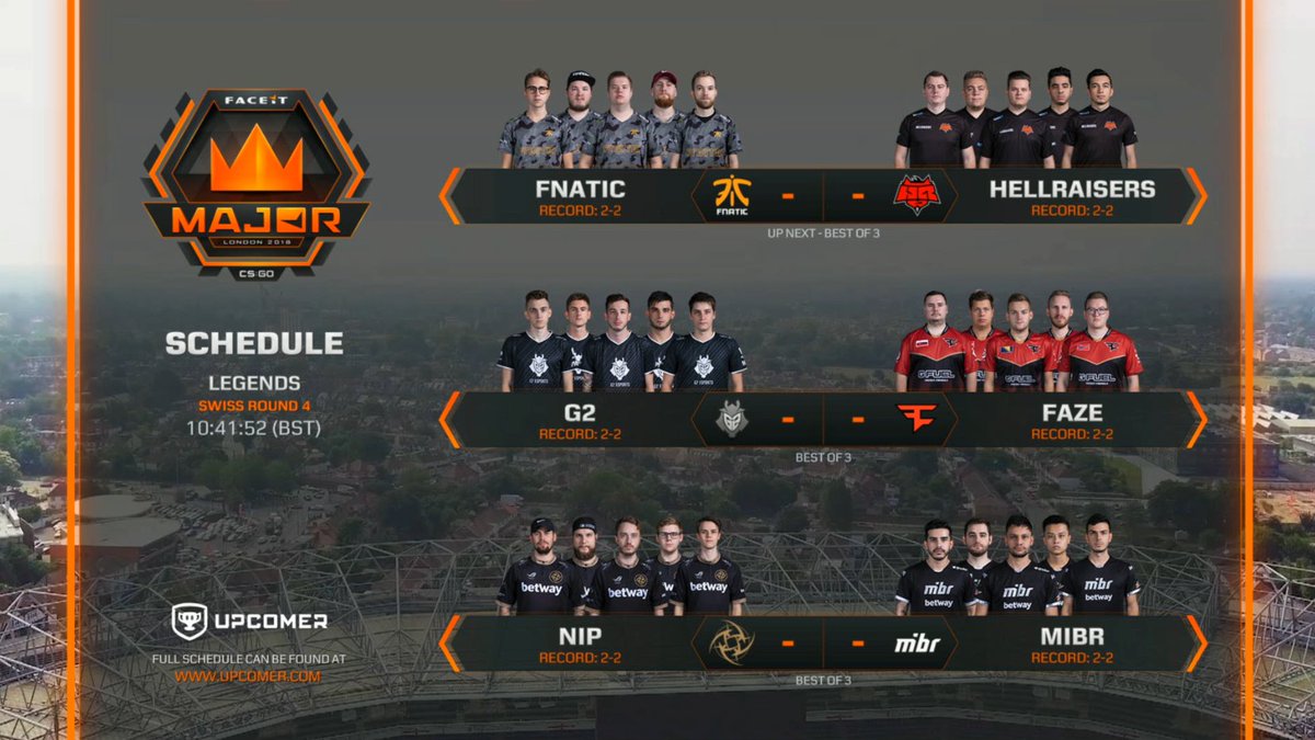 FACEIT on Twitter "We're LIVE with day five of the FACEITMajor