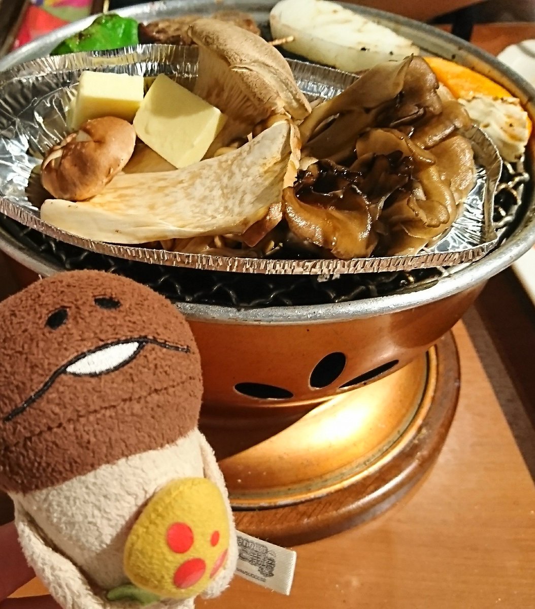 n0nameco's tweet image. 肉ー！そしてきのこ！！
#きのこなめこ #枯れなめこ