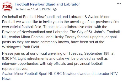 Unveiling of the football uprights is Tuesday night during practice.  Let everyone know.  It's going to be a great event.