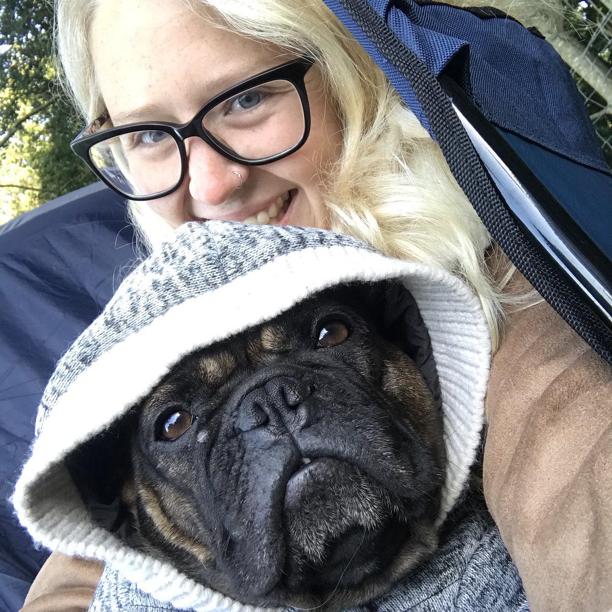 PagesPooches's tweet photo. Chilly mornings https://t.co/hxa4DIqfaN