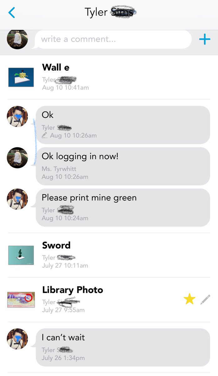 ktyrwhitt's tweet photo. @Showbie I love the student and teacher feedback within Showbie #feedback #studentworkflow #genuineassessment #edtech https://t.co/qcZeF1Ei8W