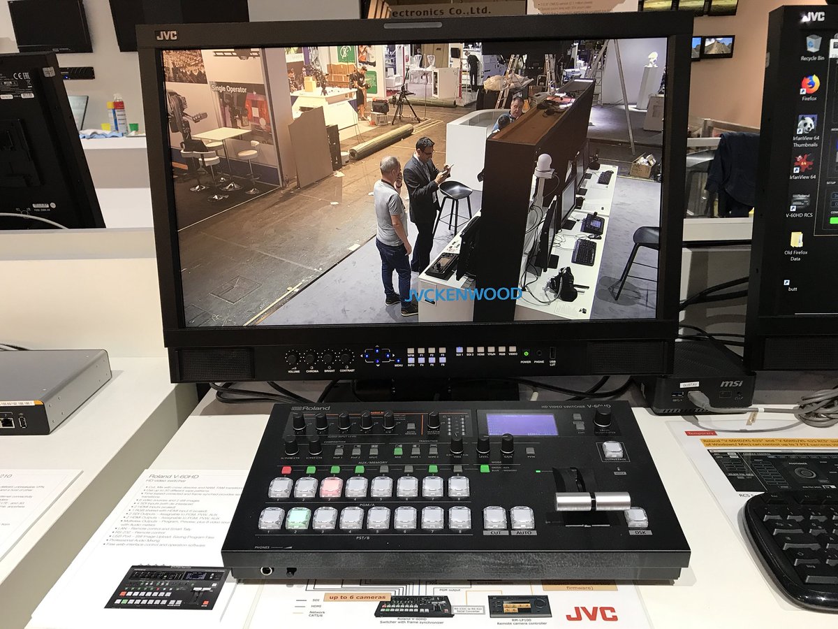 Roland Pro Av Uk Roland Pro Av Ibcshow Collaboration With Jvcprofessional Hall12 F21 Come By To See Our Workflow V60hd Avawards18 Finalist Avawards18 T Co Xoouztwe9l