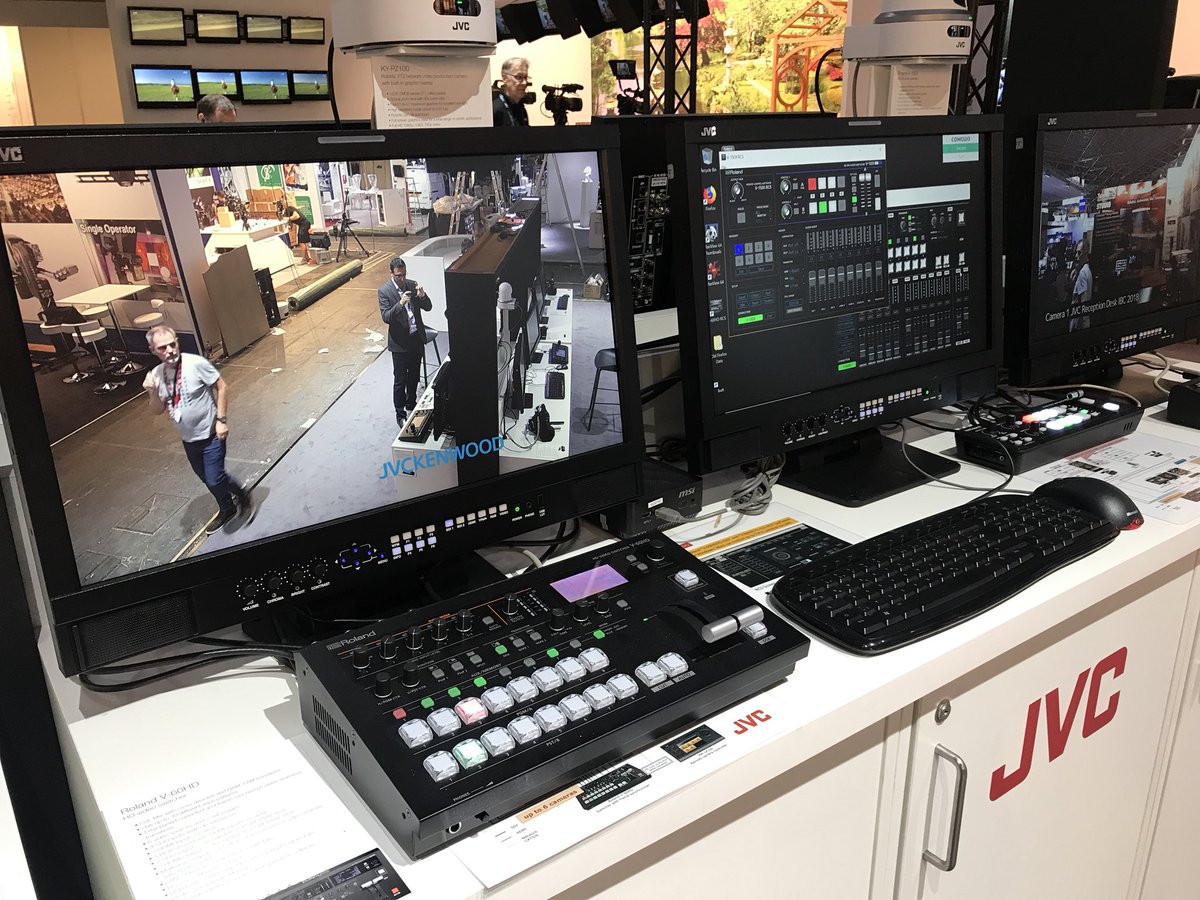 Roland Pro Av Uk Roland Pro Av Ibcshow Collaboration With Jvcprofessional Hall12 F21 Come By To See Our Workflow V60hd Avawards18 Finalist Avawards18 T Co Xoouztwe9l