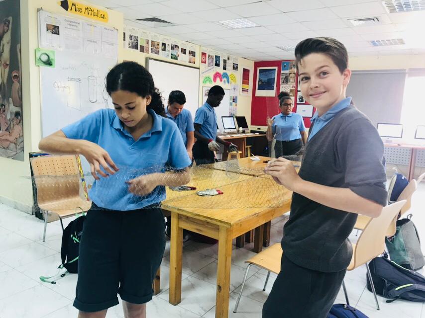 rmcmullan3's tweet photo. Year 9 Art students are getting to grips with working with wire, twisting, wrapping and weaving different meshes and gauges to create their sculptures. #ncbis https://t.co/aQAdDH684z