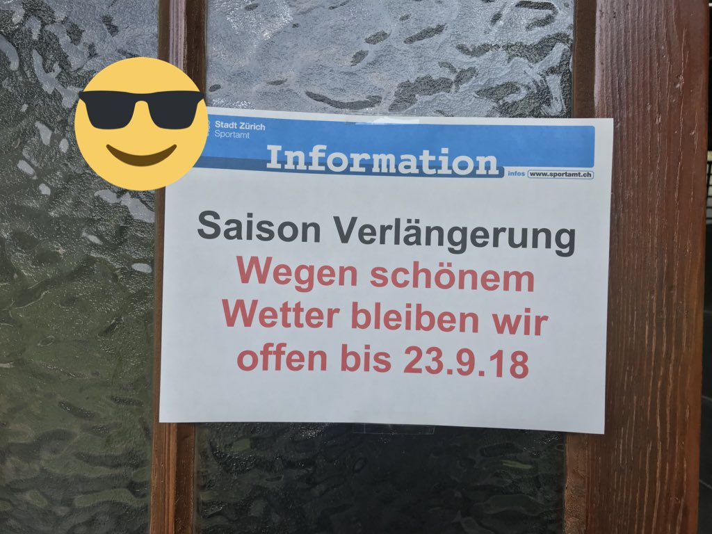 d_stroppel's tweet photo. Ich war ja mental total auf Badisaison-Dernière eingestellt... Aber:
#todayismyluckyday #Allenmoos https://t.co/itqniYXIY3