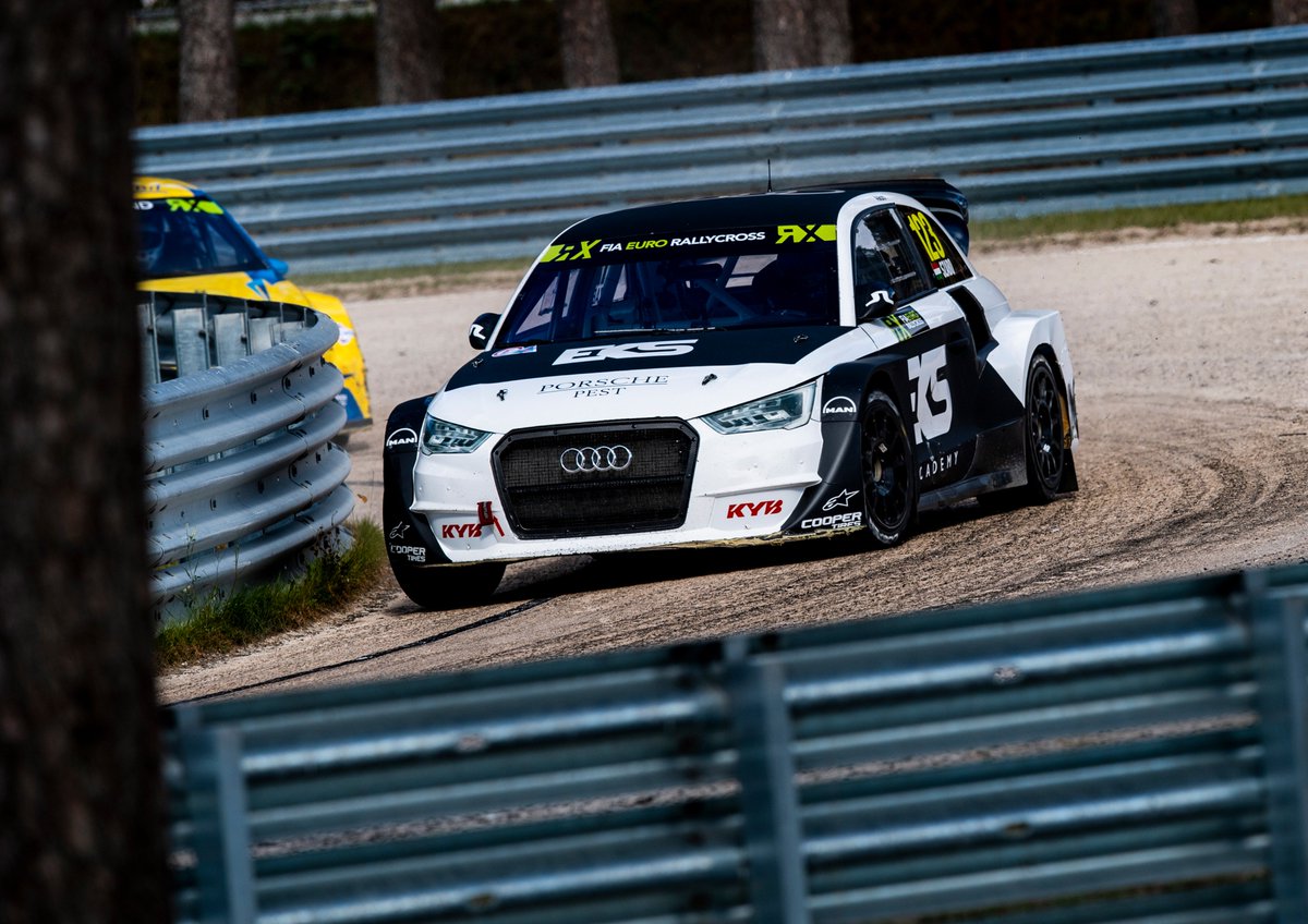 EKSRX's tweet photo. . @SzaboKrisz23 is on 🔥! Semi WIN and first row to the #EuroRX Final! #EKSacademy #EKSRX https://t.co/qpw383FFWV